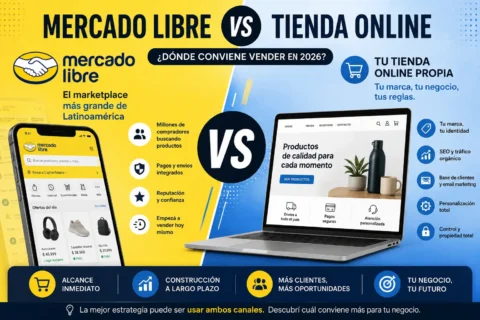 Mercado Libre o tu pagina web? Cual conviene?